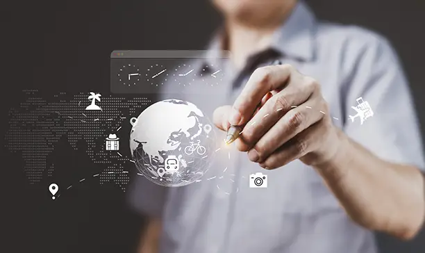 Portales inteligentes para transporte con autoservicio, operación conectada y experiencias digitales personalizadas.