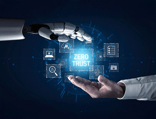 Arquitectura Zero Trust con verificación continua, acceso contextual y protección avanzada contra movimiento lateral y credenciales comprometidas.
